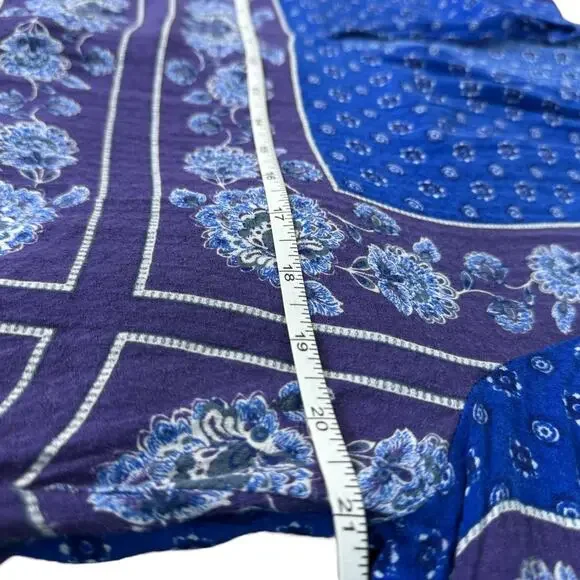 Free People Changing Times Oversized Print Tunic Top